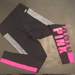 VS PINK BONDED leggings